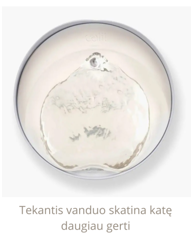 Automatinė gertuvė Catit PIXI su plieniniu viršumi