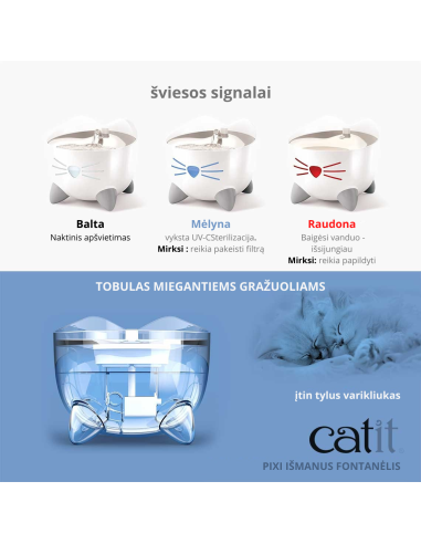 Išmanus Fontanėlis Catit PIXI
