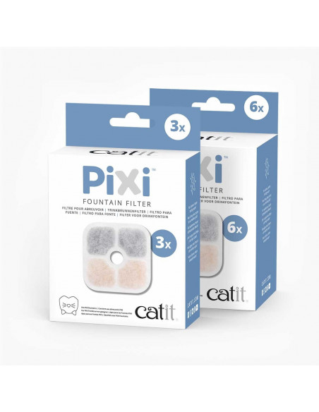PIXI vandenį minkštinantys fontanelių filtrai