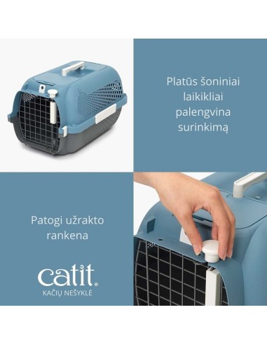 Boksas Catit  Catit Voyageur carrier, žalias