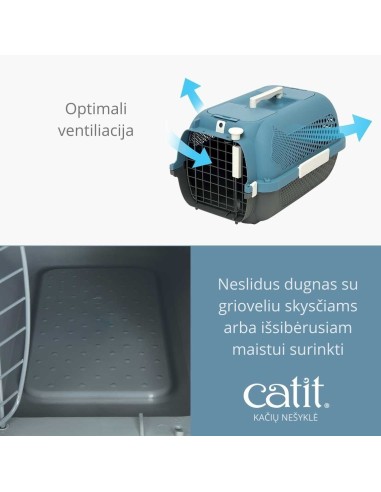 Boksas Catit  Catit Voyageur carrier, žalias