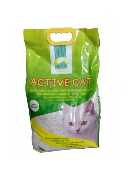 Kačių kraikas | bentonitinis kraikas Artaura sušokantis kraikas