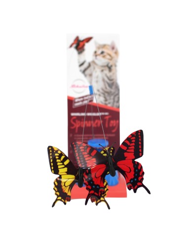 Interaktyvus katės žaislas "Šokantys drugeliai"