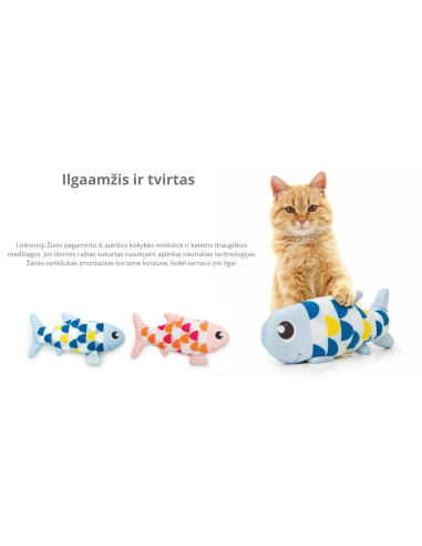 Catit Elektroninis žaislas "Linksma žuvis" (Groovy Fish)