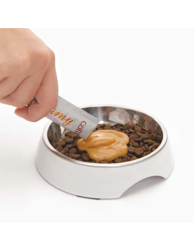 Catit Creamy kreminiai skanėstai su lašiša ir krevetėmis