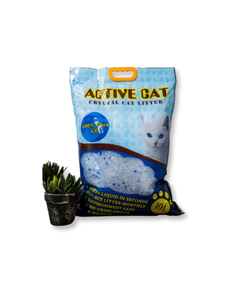Kačių kraikas | silikagelio kraikas katėms Active Cat