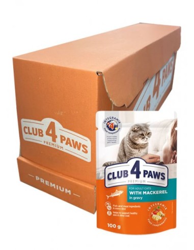 Konservai sterilizuotoms katėms club for paws sterilised