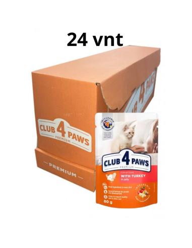 Club 4 paws konservai kačiukams su...