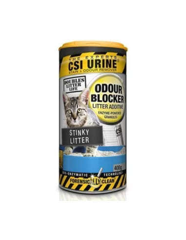 CSI Kačių tualeto kvapo naikinimo milteliai kraikui, 400g