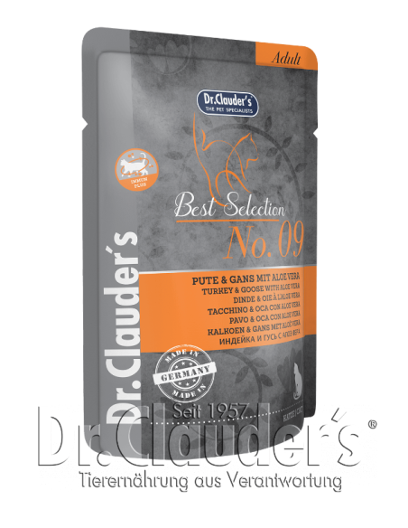 Dr.Clauder's Best Selection paštetas steriliuotoms katėms su