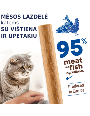 PREMIUM MĖSOS LAZDELĖ SU VIŠTIENA IR...