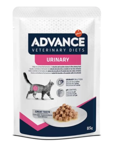 Advance Urinary detinis šlapias maistas katėms, sergančioms šlapimo takų ligomis, 85g