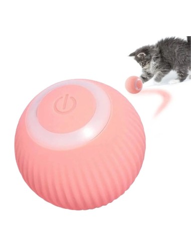 Savaime judantis kačių žaislas, rožinis