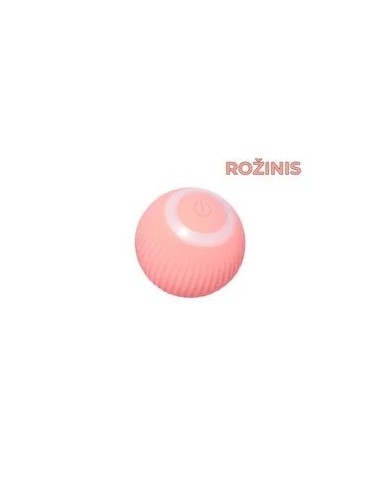 Interaktyvus, savaime judantis kamuoliukas, rožinis