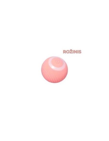 Interaktyvus, savaime judantis kamuoliukas, rožinis