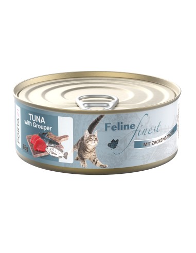 PORTA21 Feline Finest Tuna su grupuotoju 85g.