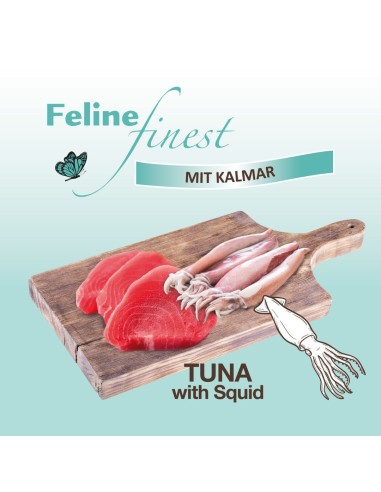 Plėšytos mėsos konservai PORTA21 Feline Finest Tunas su