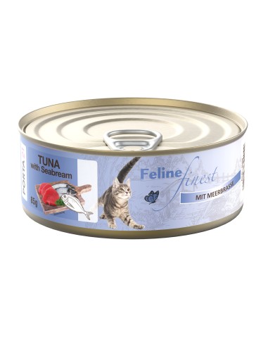 PORTA21 Feline Finest Tunas ir jūrinis karšis 85 g