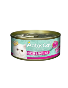 Aatas Cat konservai suaugusioms katėms su vištiena ir baltąja