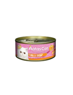 Aatas Cat konservai suaugusioms katėms su tunu ir krevetėmis