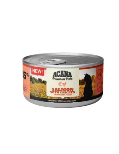 Acana Premium paštetas suaugusioms katėms su lašiša ir vištiena, 85g