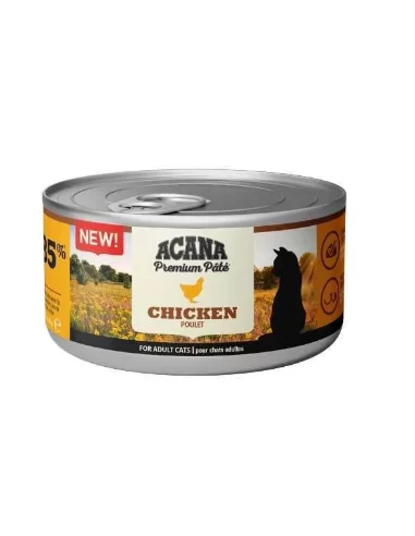Acana Premium paštetas suaugusioms katėms su vištiena, 85g