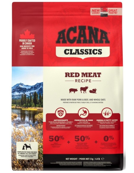 Acana Classic Red sausas maistas be grūdų, 2kg