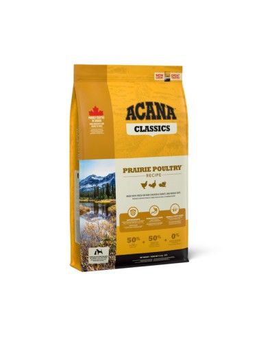 Acana Praire Poultry sausas maistas šunims, 2kg