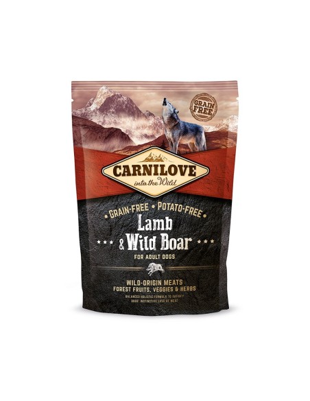 CARNILOVE sausas maistas šunims Lamb&Wild Boar
