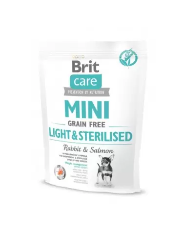Brit Care Mini Light & Sterilised sausas pašaras šunims