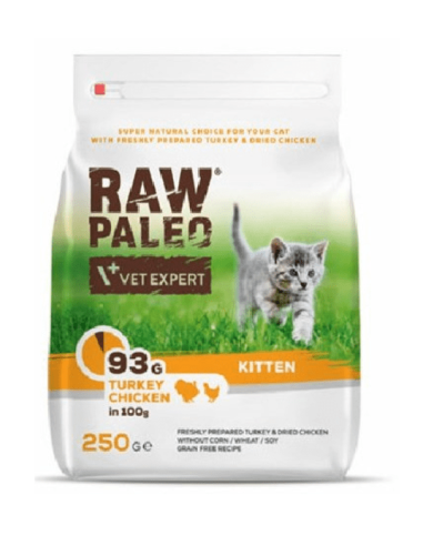 Raw Paleo sausas maistas kačiukams su...
