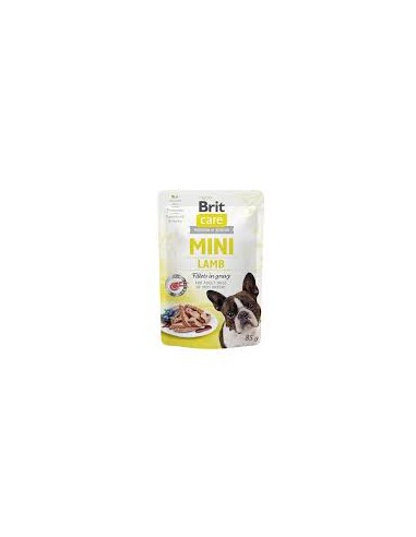 Brit Care Mini konservai su ėrienos filė mažų veislių šunims, 85g