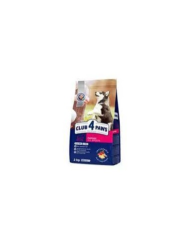 CLUB 4 PAWS PREMIUM Puppy All breed - sausas maistas visų veislių šuniukams, 2kg