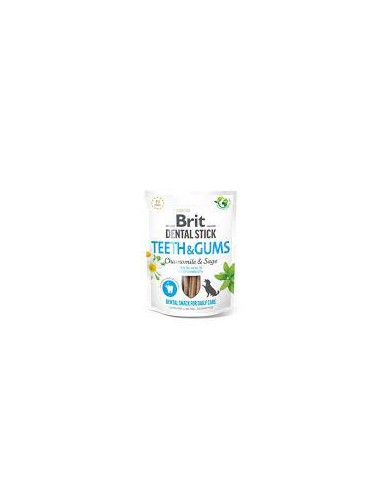 Brit Dental Stick skanėstas dantų sveikatai Teeth&Gums Chamomile&Sage 7 vnt. 251 g