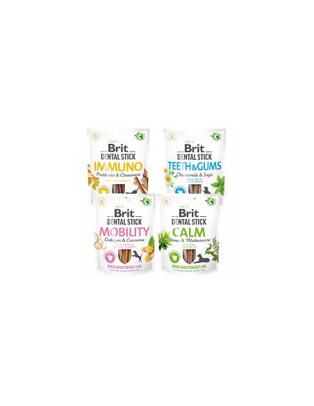 Brit Dental Stick skanėstas dantų sveikatai Teeth&Gums Chamomile&Sage 7 vnt. 251 g