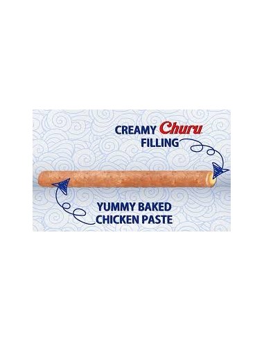 Churu Rolls skanėstas katėms su tunu ir vištiena 4x10g