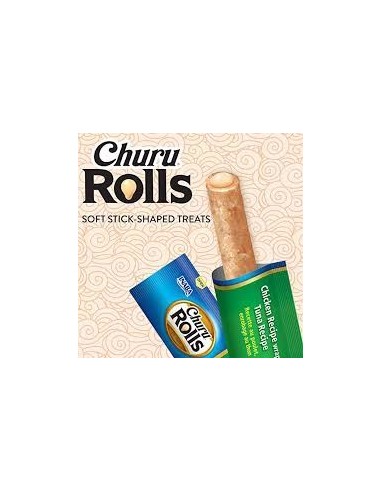 Churu Rolls skanėstas katėms su tunu ir vištiena 4x10g