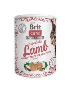 Brit Care Superfruits skanėstas katėms Lamb, 100g