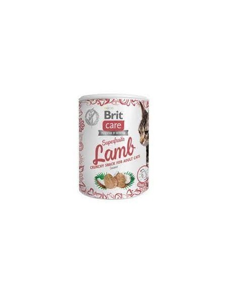 Brit Care Superfruits skanėstas katėms Lamb, 100g