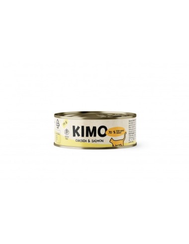 Kimo Chicken&Salmon konservai katėms su vištiena ir lašiša 70g