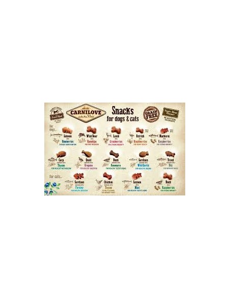 Carnilove Dog skanėstas Carp with Thyme, 200g