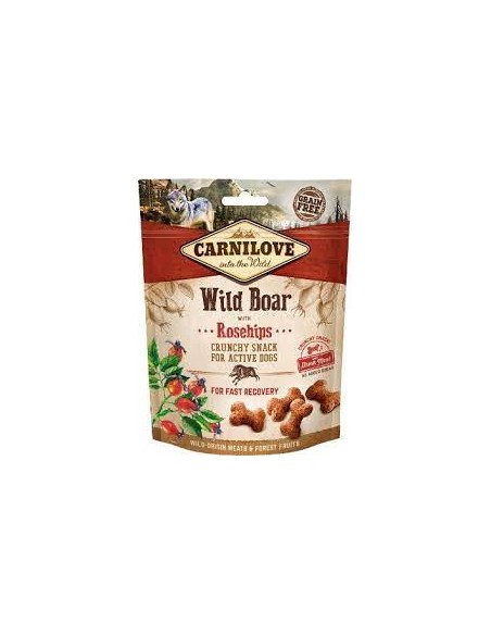 Carnilove Dog skanėstas Wild boar with Rosehips with fresh meat, 200g