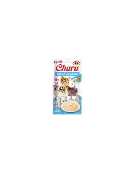 Churu skanėstas katėms Tuna Scallop 4x14g
