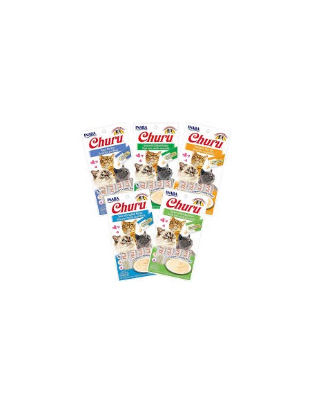 Churu skanėstas katėms Tuna Scallop 4x14g