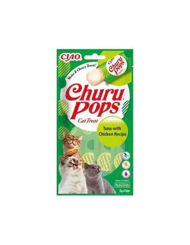Churu Cat skanėstas Pops Tuna Chichen, 4x15g