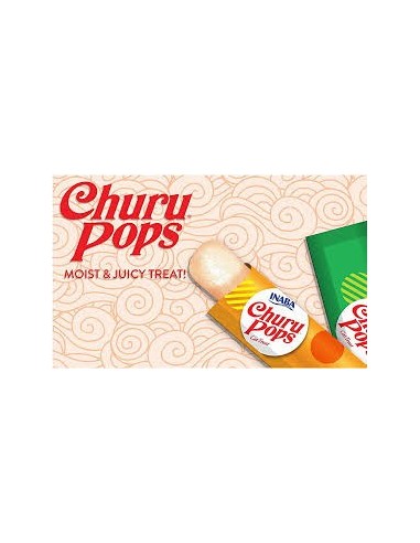CHURU POPS skanėstas katėms Tuna Recipe, 4x15g