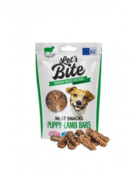 Brit Let's Bite Puppy Lamb Bars skanėstai šuniukams su ėriena