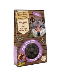 NATURAL GREATNESS minkštas begrūdis šunų skanėstas palaikantis