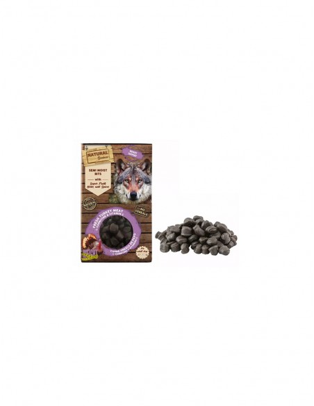 NATURAL GREATNESS minkštas begrūdis šunų skanėstas palaikantis svorį, 150g