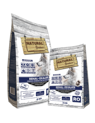 Natural Greatness Diet Vet Dog Renal-Oxolate, s. veterinarinis maistas šunims su inkstų ligomis, 2kg